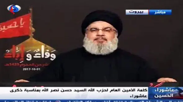 سخنرانی سیدحسن نصرالله به مناسبت روز عاشورا 