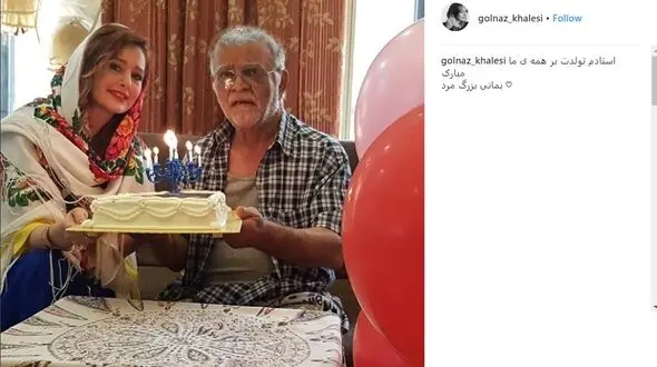 جشن تولد مهدی فخیم زاده پس از حادثه تصادفش +عکس