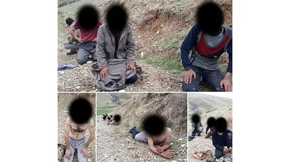 اولین عکس از داعشی ها دستگیر شده در غرب کشور