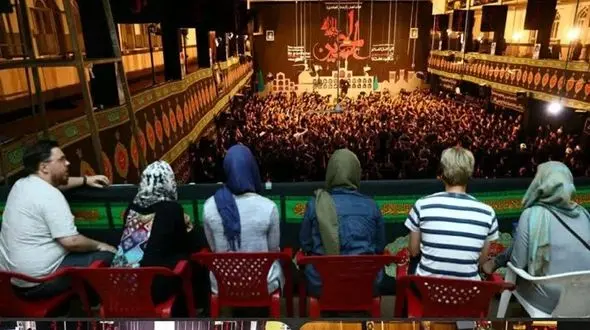 رد پای توریست ها در هیات های عزاداری ایران 