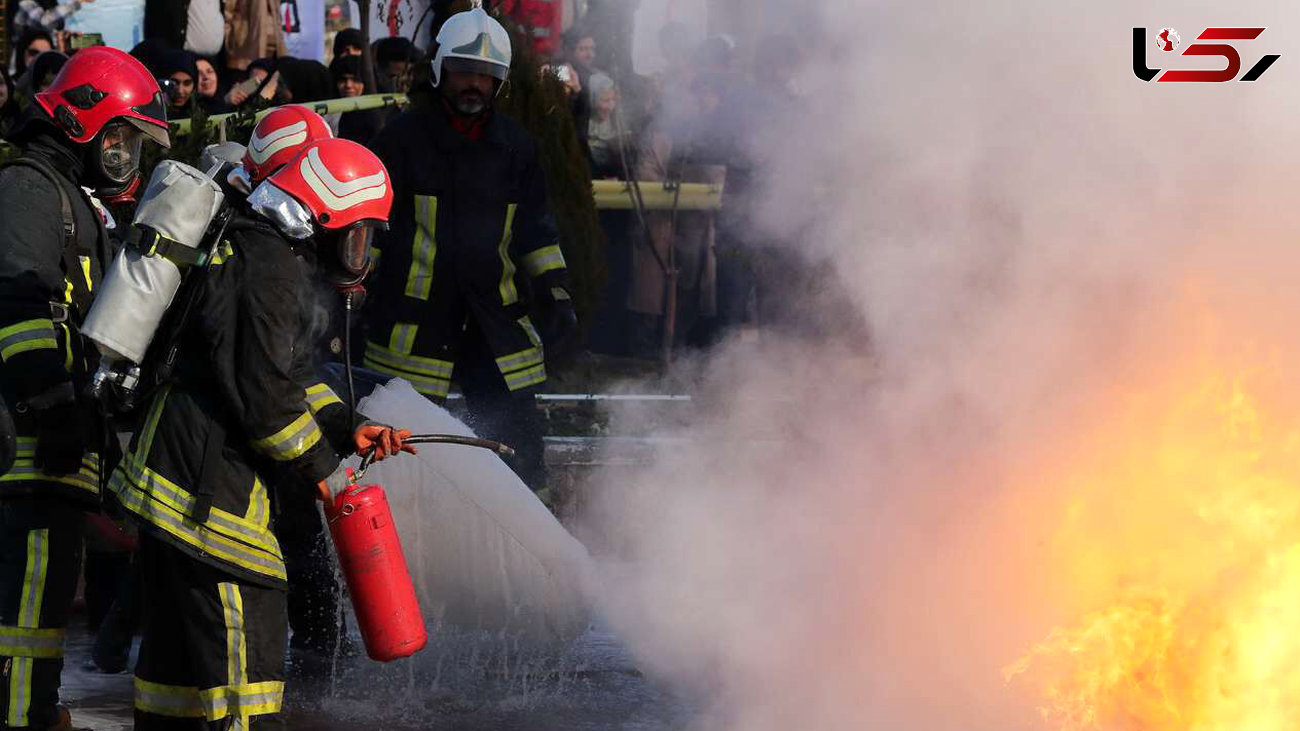 یک واحد تولیدی در شهرک‌ صنعتی گنبدکاووس دچار آتش‌سوزی شد