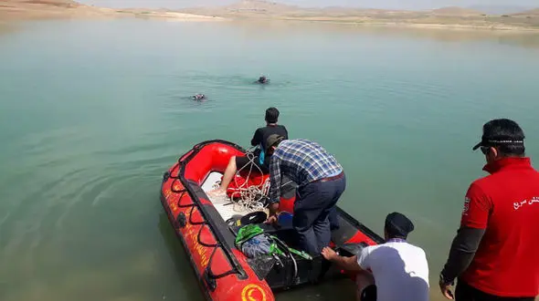 فوت یک جوان و مصدومیت ۲ نفر براثر غرق شدن در سد سراب صحنه