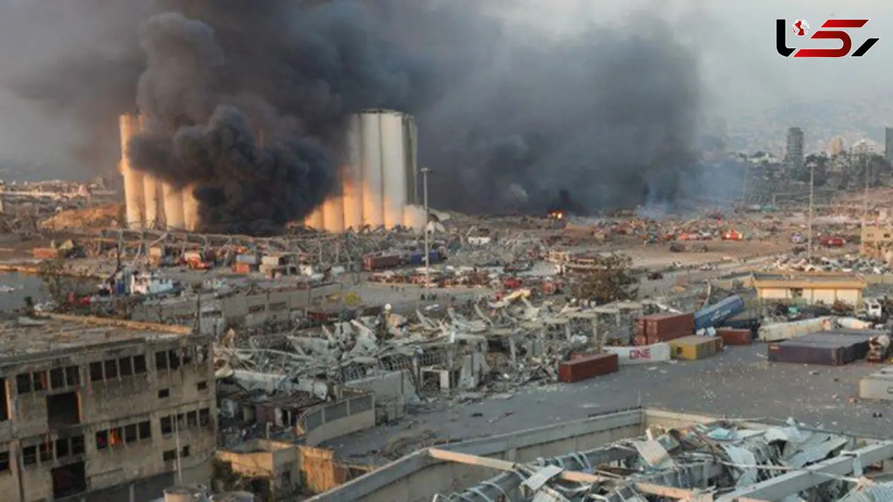 حادثه وحشتناک دوباره بندر بیروت را فرا گرفت + فیلم