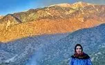 زنان به دل آتش جنگل های ثلاث باباجانی زدند/ راشین رستمی: مردم با هزینه شخصی دستگاه‎ دمنده تهیه کرده و به نبرد با شعله های آتش آمدند + فیلم