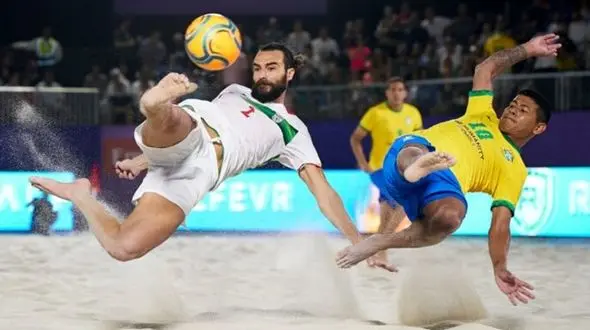 سایت فوتبال ساحلی از تیم ملی ایران تمجید کرد +عکس