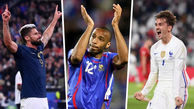 آمار/ برترین گلزنان تیم ملی فرانسه، امباپه کجاست ؟