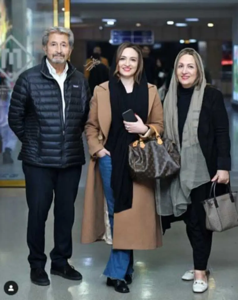 مادر بازیگر نقش اکرم درسریال شهرزاد