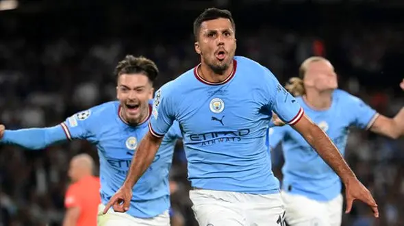 رودری گل قهرمانی را زد و احساسی شد/ اینتر عجب تیمی بود!