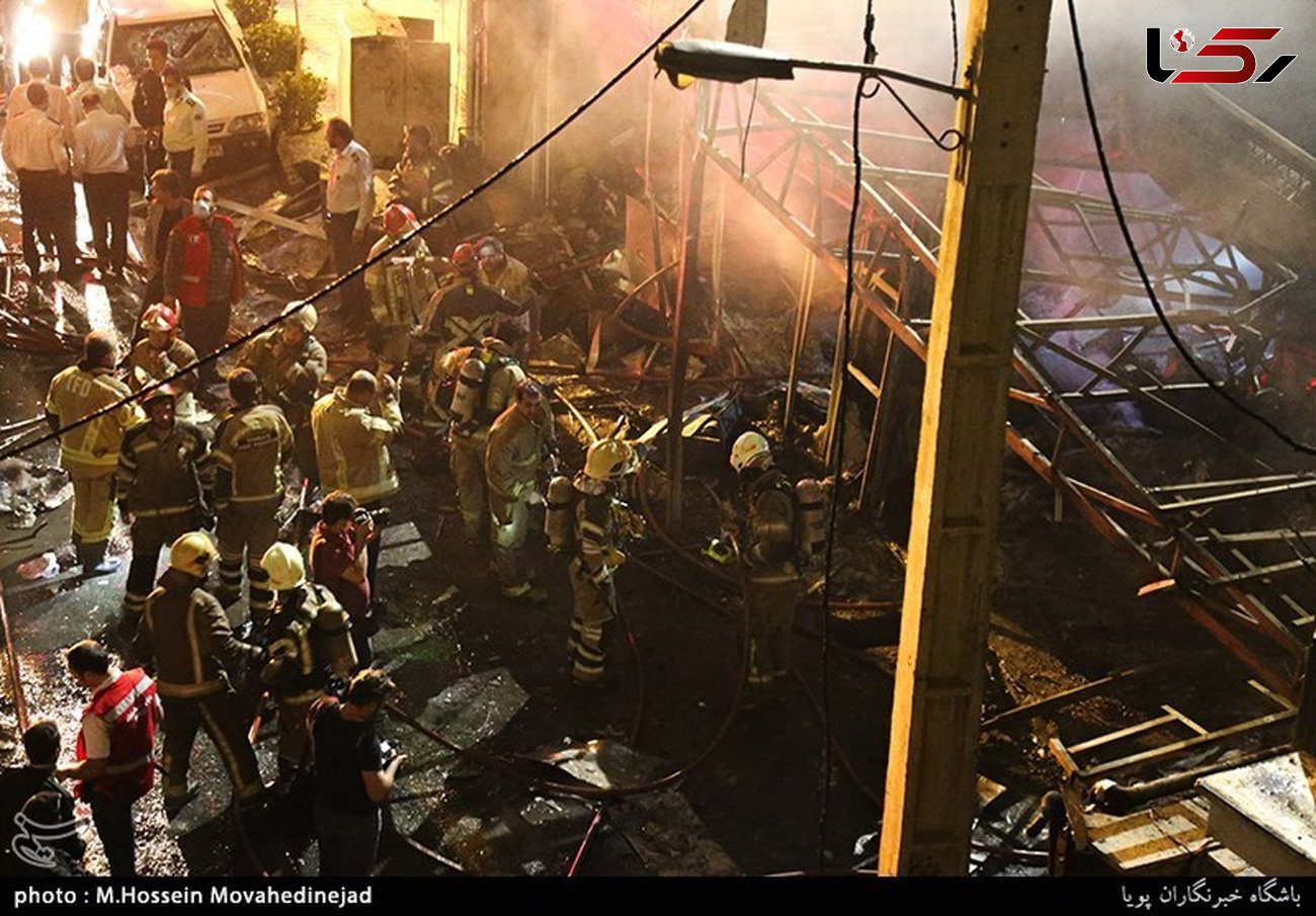 واکنش کاربران به انفجار کلینیک سینا در تهران؛ باز هم نبرد با شعله‌های خانمان‌سوز 