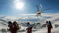 اولین فیلم از عملیات امروز امدادگران در دنا / هلی کوپتر در قله برفی نشست+ فیلم