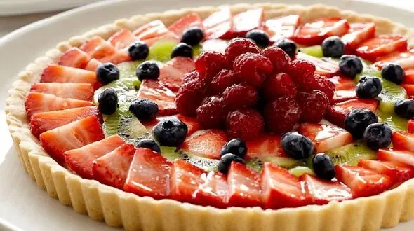 طرز تهیه تارت میوه خانگی
