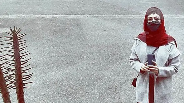  عکس خیابانی ویدا جوان  + عکس