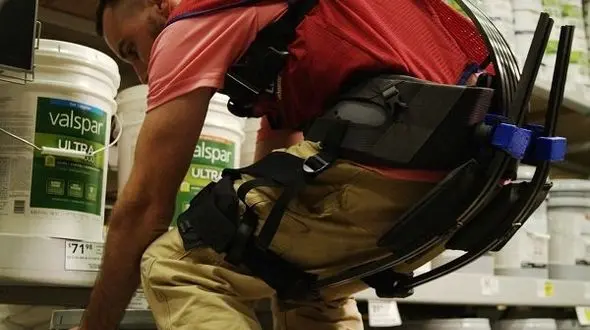 اسکلتی که قدرت بدنی کارگران را چند برابر می کند