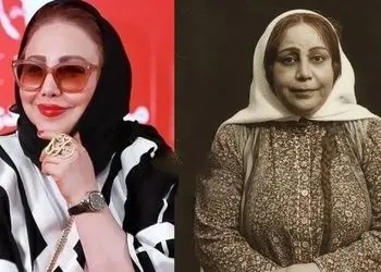 تصاویر سلفی جذاب بهنوش بختیاری در نقش دده خانم سریال بامداد خمار 