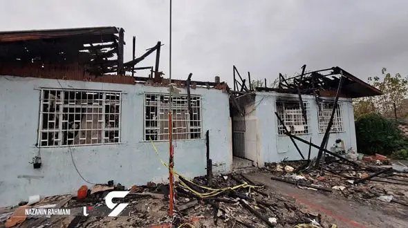 اینجا 36 مرد با امید به زندگی زنده زنده سوختند + فیلم اختصاصی رکنا از فاجعه کمپ لنگرود