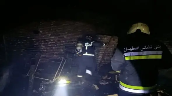 انفجار در کارگاه طلاسازی اصفهان سریعاً مهار شد