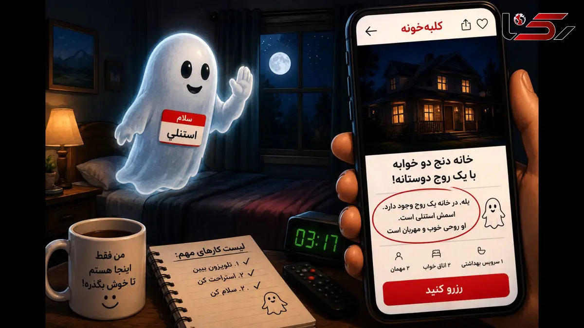  آگهی متفاوت خانه اجاره ای / این خانه روح مهربان دارد  / حانیه : گفته بود روح مهربان اما این روح اذیتم می کند + نظر علمی درباره روح