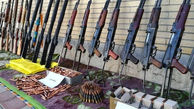 بازداشت 40 مرد مسلح در آبادان / 48 اسلحه کشف شد