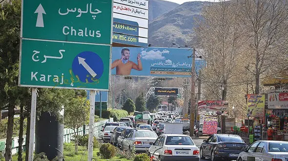 آخرین وضعیت ترافیکی جاده چالوس