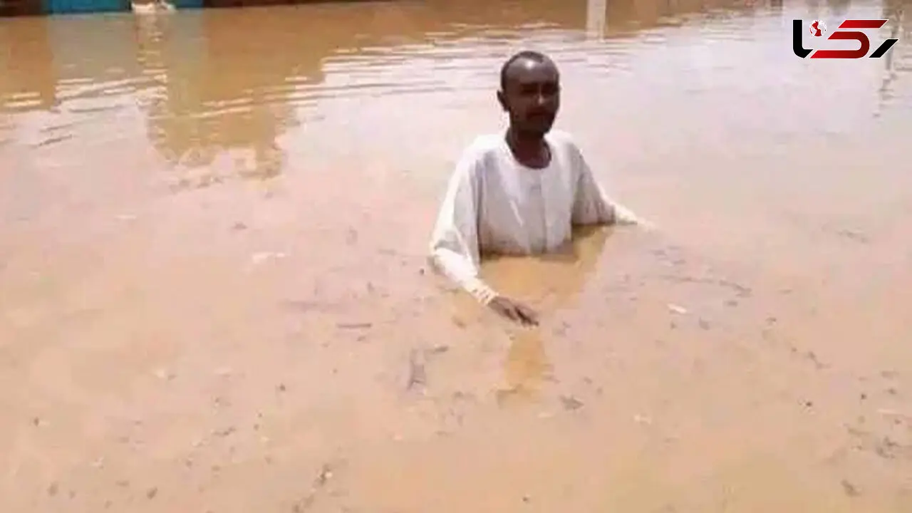 فیلم تلخ از سیل ویرانگر سودان /  52 نفر کشته شدند + عکس