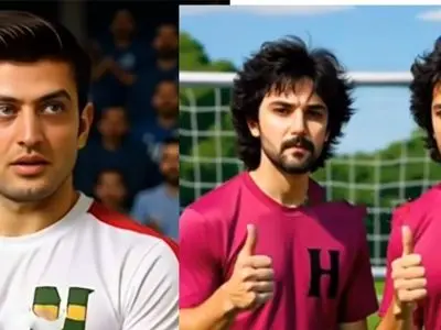 فیلم / انیمیشن حضور بازیگران ایرانی  در کارتون فوتبالیست ها / از یوزارسیف تا  گلزار و بهرام رادان از  هوتن شکیبا و ...