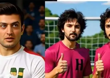 فیلم / انیمیشن بازیگران ایرانی  در کارتون فوتبالیست ها / از مصطفی زمانی تا گلزار و هوتن شکیبا  از بهرام رادان تا سینا مهردارد و ...