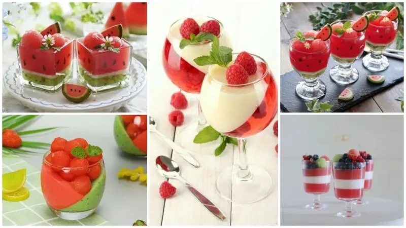 ژله‌های لیوانی مینیمال؛ انتخاب محبوب میزهای لاکچری