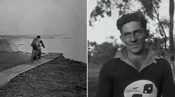 زنده ماندن معجزه آسای مرد موتورسوار پس از سقوط از دره مرگ + فیلم لحظه حادثه 