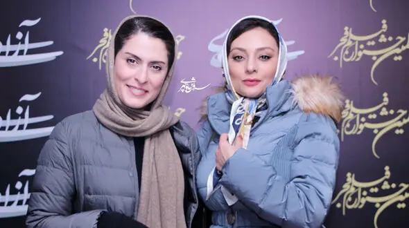 چهره لطیف یکتا ناصر و بهناز جعفری با گریم نیسان آبی!