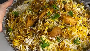 طرز تهیه بریانی مرغ / فیلم
