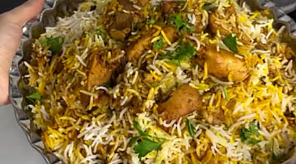 طرز تهیه بریانی مرغ / فیلم