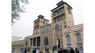 تصویر قدیمی از عمارت شمس العماره