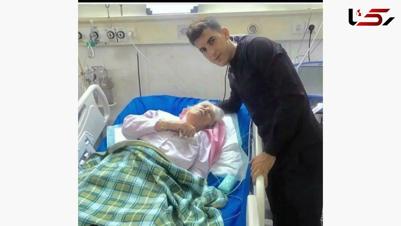 فوتبالیست پرسپولیس عزادار شد + عکس