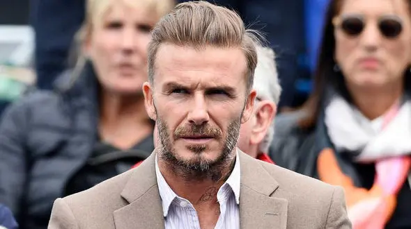 شبی که بکهام تماشاگر بازی ایران بود + فیلم