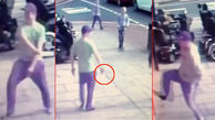 حمله مرد دیوانه با ساطور به فروشگاه ایوب /  پلیس شش ساعت بعد به محل حادثه رسید + عکس
