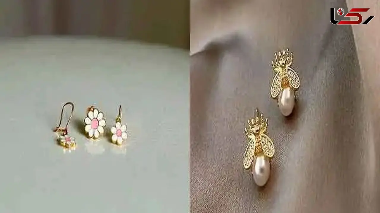 مدل‌ های گوشواره نوزادی جذاب و فوق‌ العاده برای هدیه تولد
