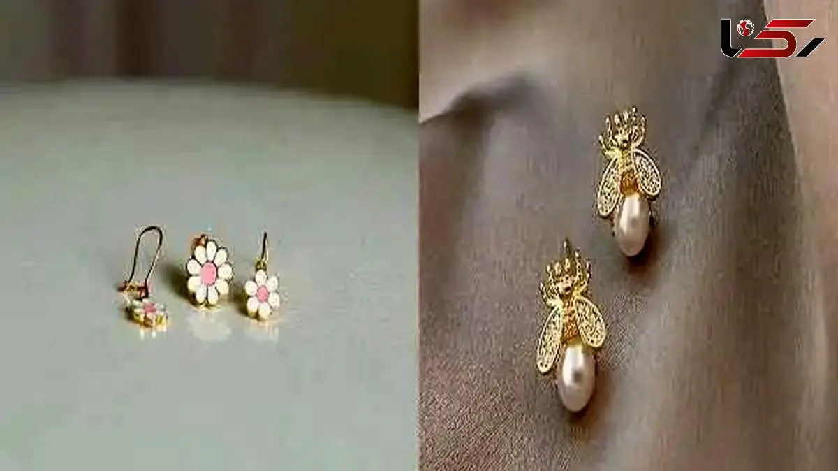 مدل‌ های گوشواره نوزادی جذاب و فوق‌ العاده برای هدیه تولد