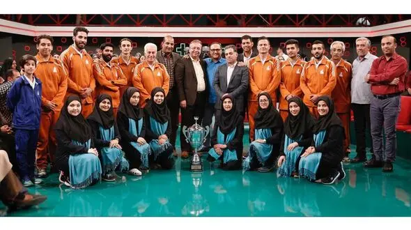 شب فوتبالی در خندوانه + عکس 