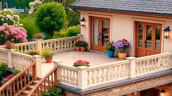 از پلی زیبای غرق در مه تا خانه ای رویایی