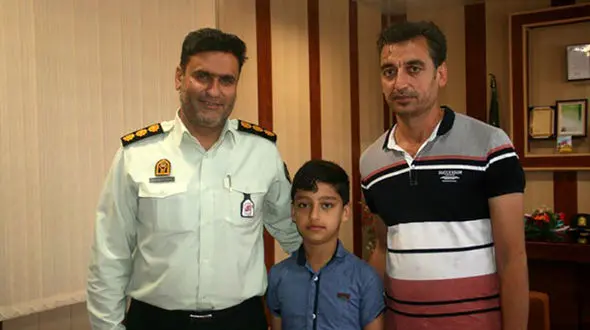 این کودک 8 ساله میناب را به هم ریخته بود ! پلیس لحظات دلهره آوری داشت + عکس 