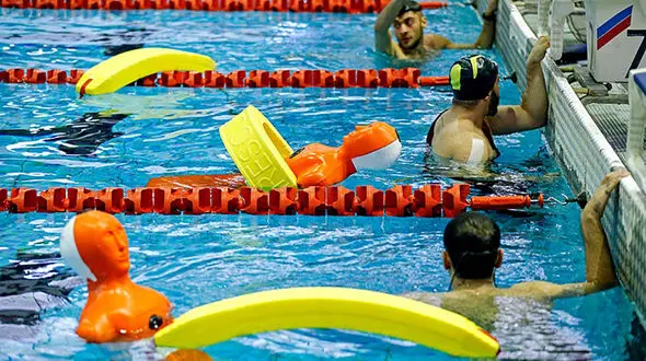 نجات غریق قهرمانی جهان| ثبت بهترین رکورد جهانی «پرتاب طناب» توسط دریایی‌نژاد