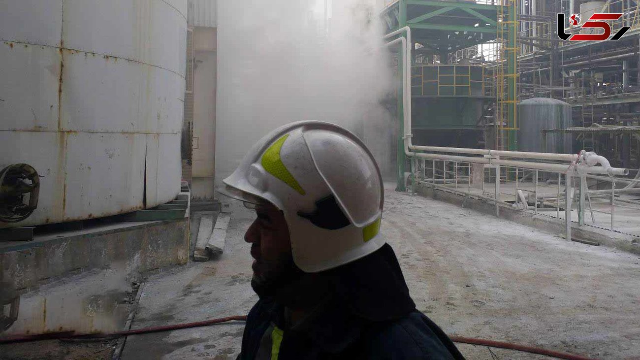 آتش سوزی مرموز در کارخانه کلران سمنان