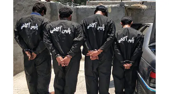 بازداشت 17 گنده لات مسلح در دزفول / پرونده خلافکاری شان سنگین بود
