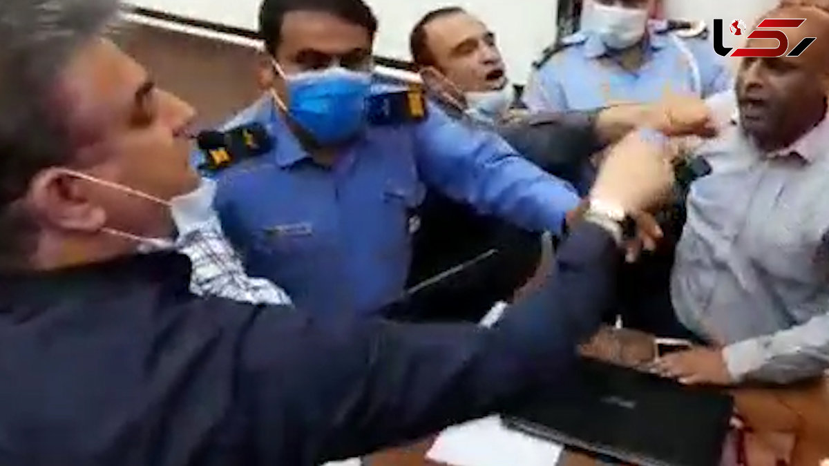 فیلم درگیری مدیرعامل سدکرخه با فعال محیط زیست