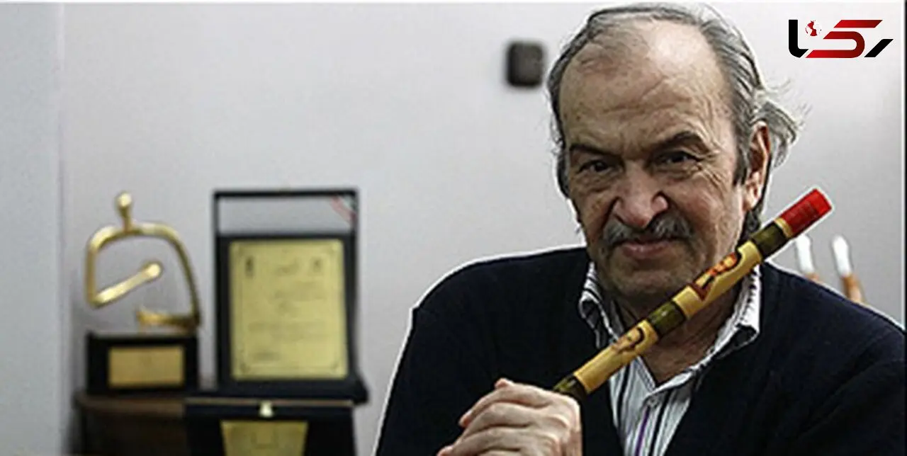 حسن ناهید نوازندهٔ سرشناس نی در بیمارستان بستری شد + عکس
