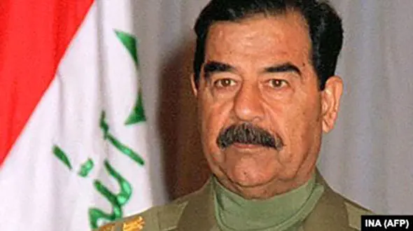 ‏تصویری دیده نشده از لحظه دستگیری ‎صدام