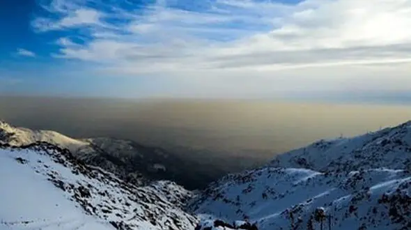 هوای تهران در مرز پاکی/ کاهش دمای هوای پایتخت 