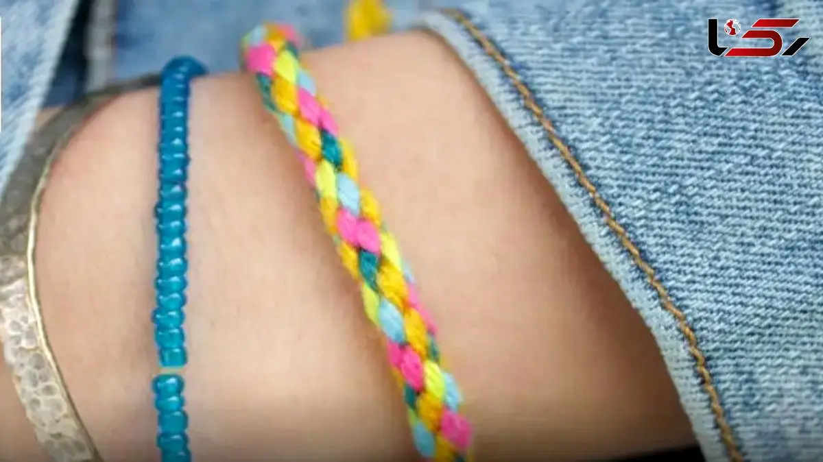 چگونه دستبندهای رنگی با نخ بسازیم؟ استایل‌ های شیک و دخترانه