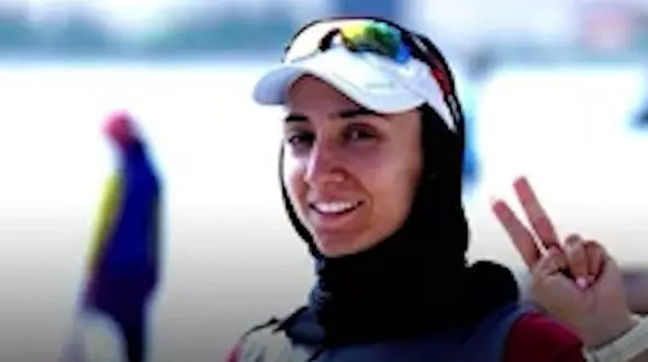 نازنین ملایی در المپیک توکیو حضور می یابد + فیلم 
