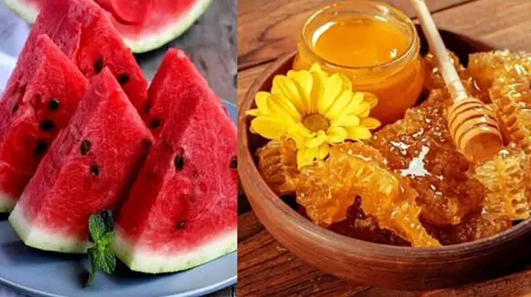 خواص عسل و هندوانه چیست؟